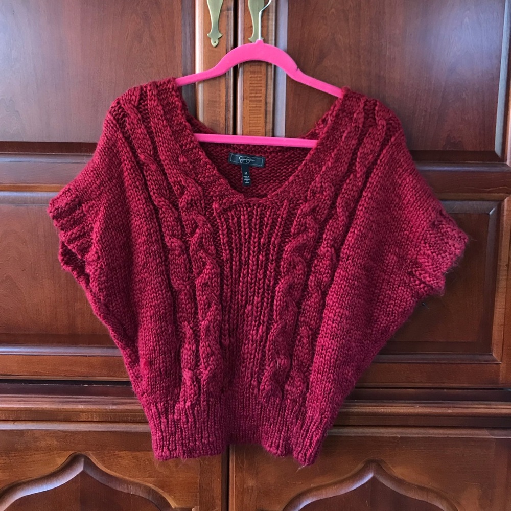 Cropped Sweater Top
